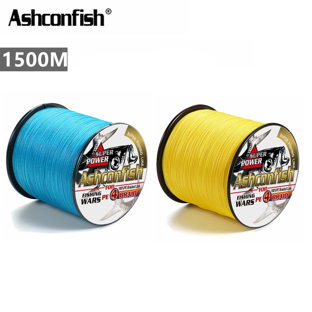 Cuộn Dây Câu Cá Bện 4 Sợi Bện 4 Sợi 1500M X4 Chất Lượng Cao