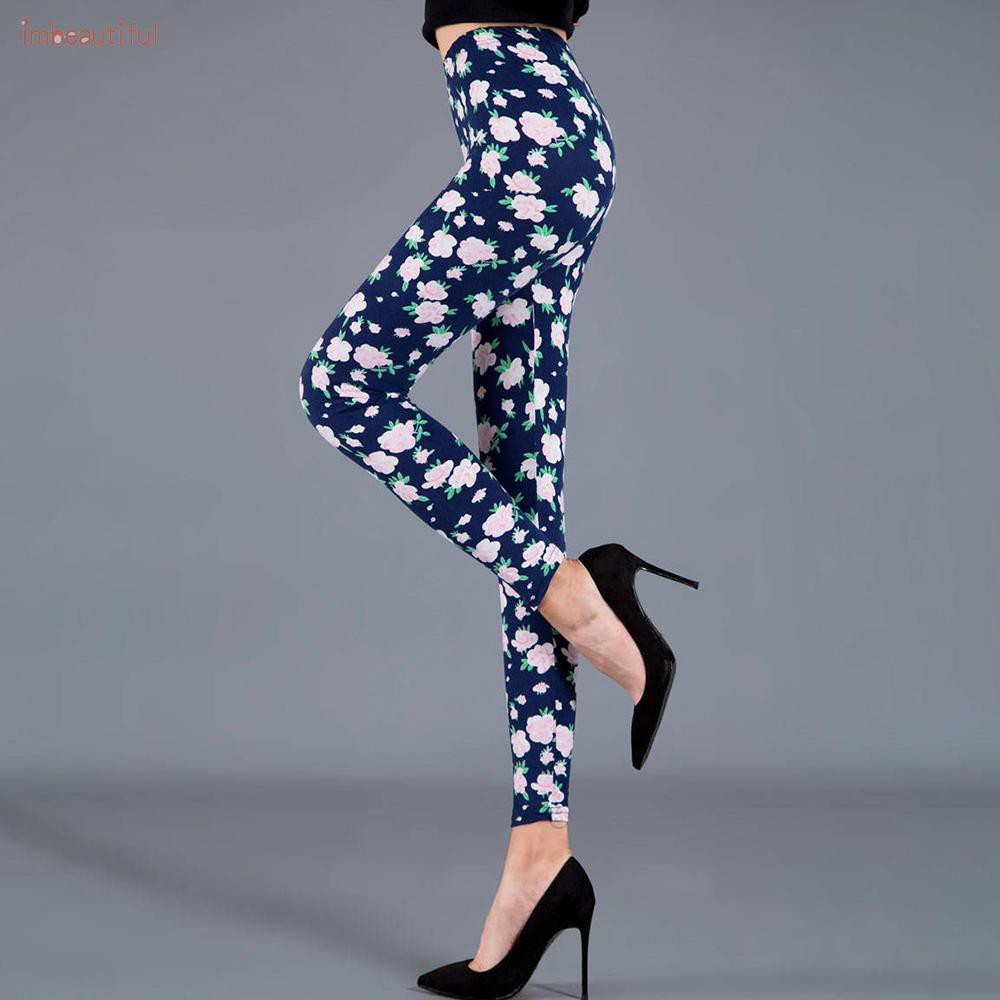Quần Leggings Hoa Tập Thể Thao Thời Trang Dành Cho Nữ | BigBuy360 - bigbuy360.vn