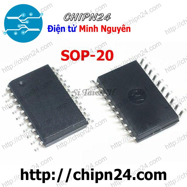 [1 CON] IC 74HC240 SOP-20 7.2mm (SMD Dán) (74HC240D 74240)