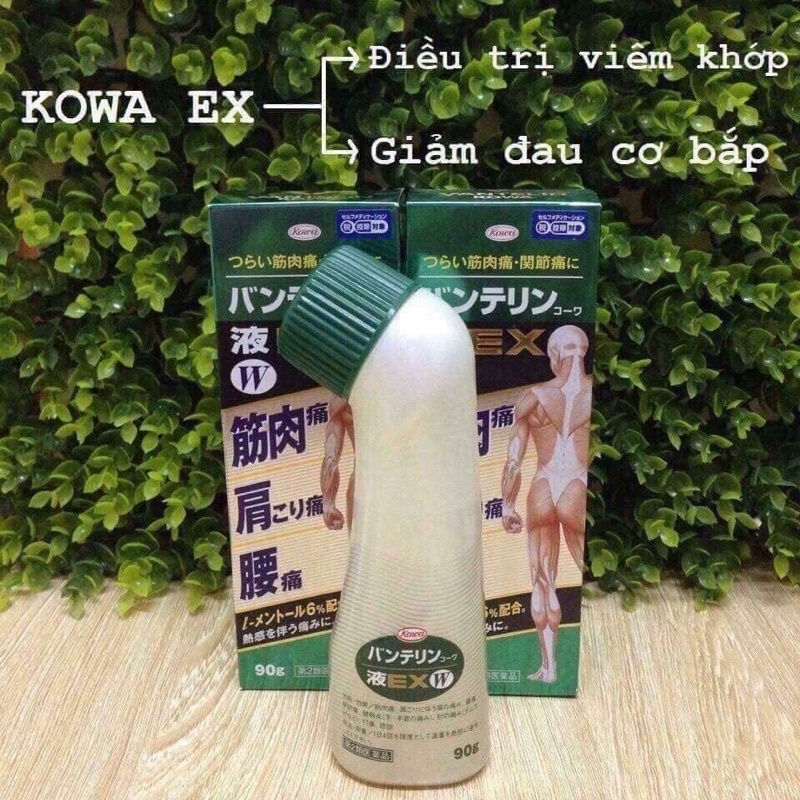 Giảm đau cơ xương khớp kowa nhật