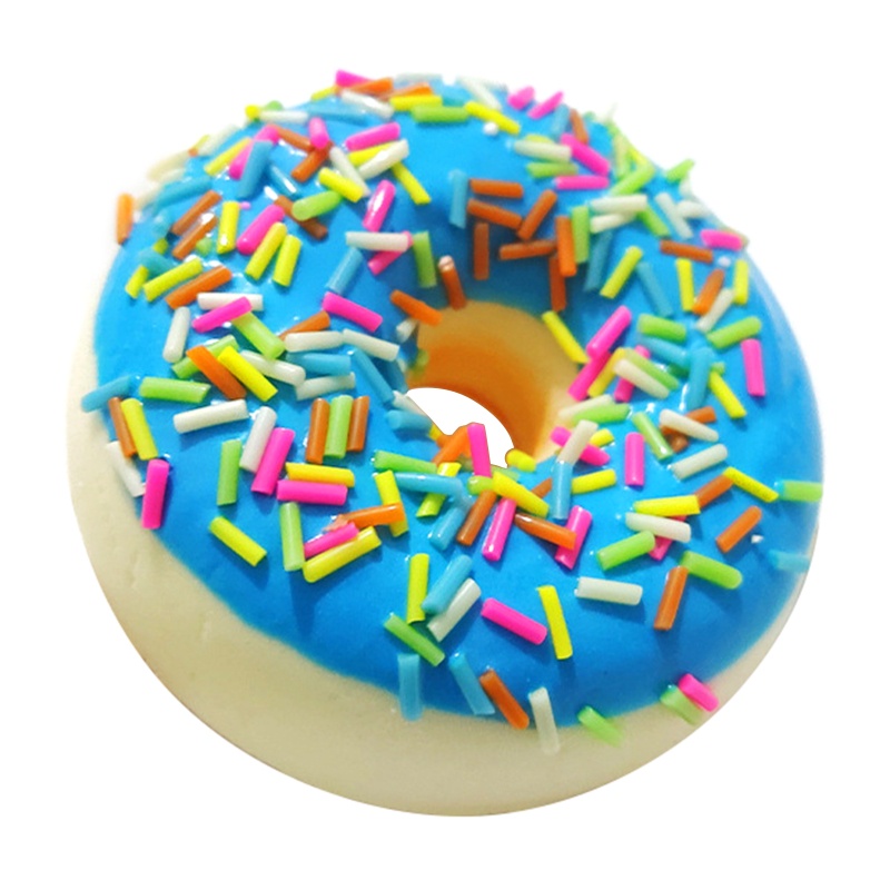 Đồ Chơi Nắn Bóp Đàn Hồi Giảm Stress Hình Bánh Donut 4in 6 2cm 2