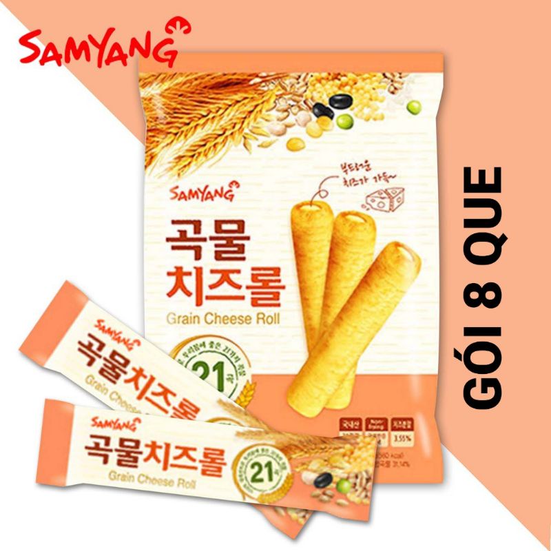 BÁNH NGŨ CỐC CUỘN PHÔ MAI SAMYANG 80G