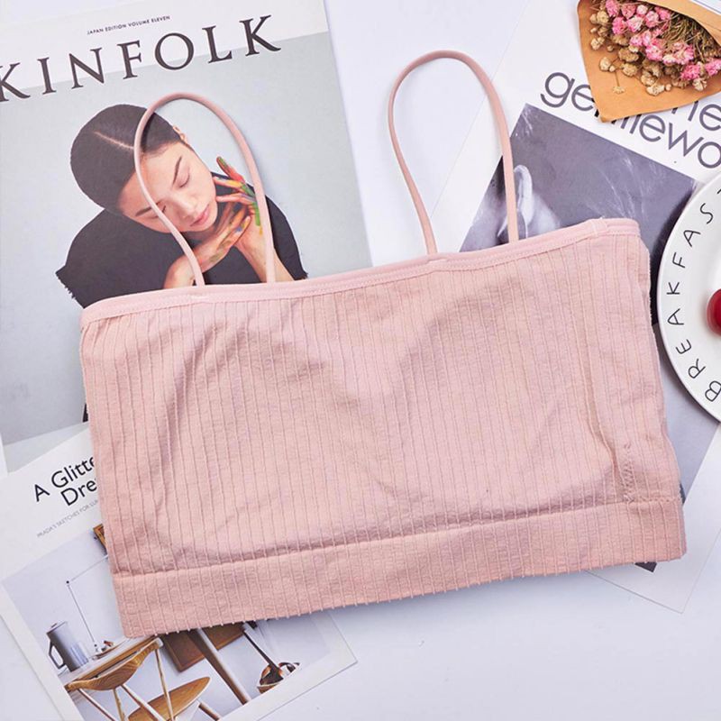 Áo bra ống 2 dây có mút đệm tiện lợi cho nữ | BigBuy360 - bigbuy360.vn