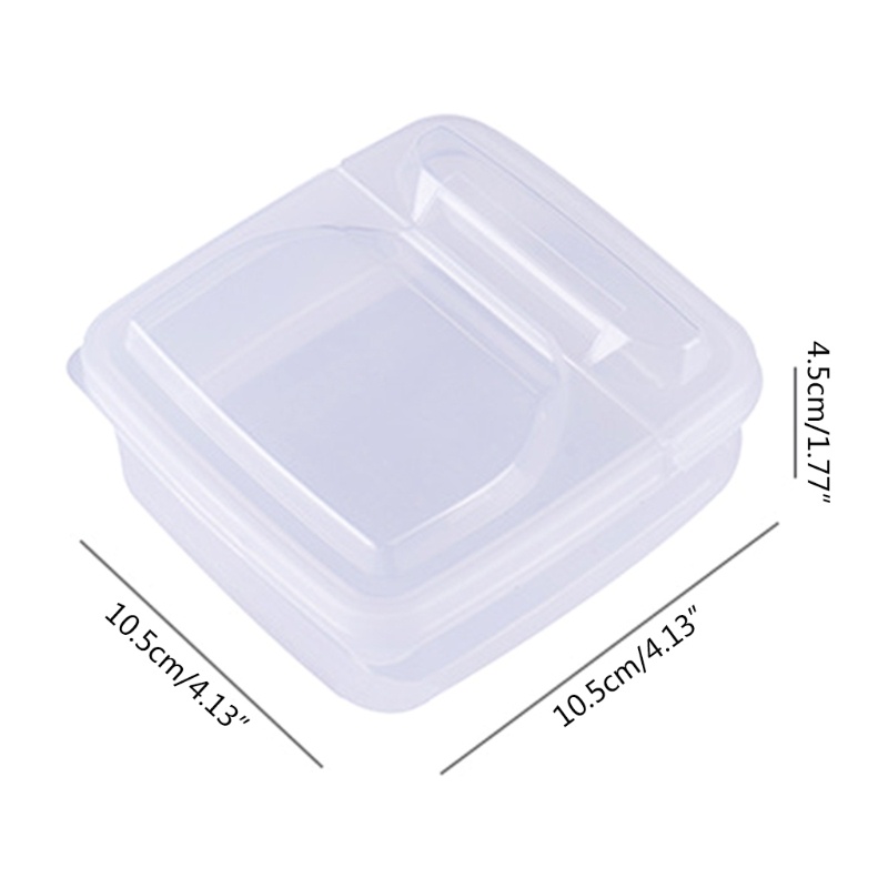 Hộp Đựng Lát Gừng Tỏi / Trái Cây Để Tủ Lạnh Tiện Dụng Ốp