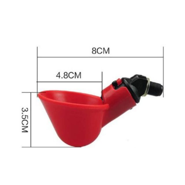 Combo 10 cốc gà gắn xô