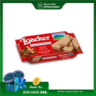 Bánh Xốp Classic Kem Hạt Dẻ Hiệu Loacker - Loacker Classic Napolitaner 45G