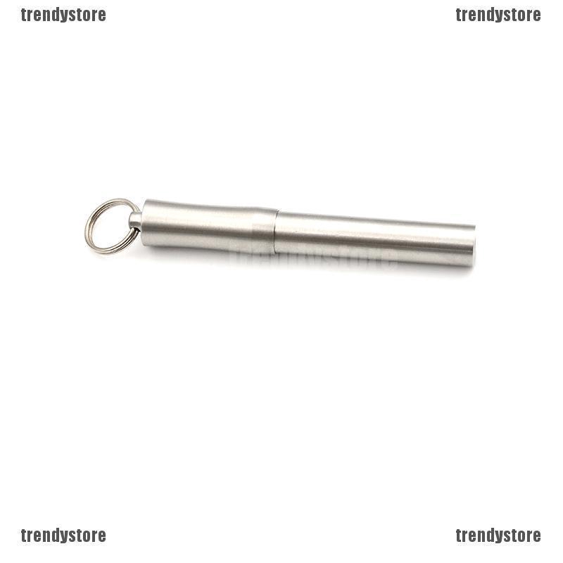 Hộp đựng tăm bằng titanium chống thấm nước dành cho du lịch