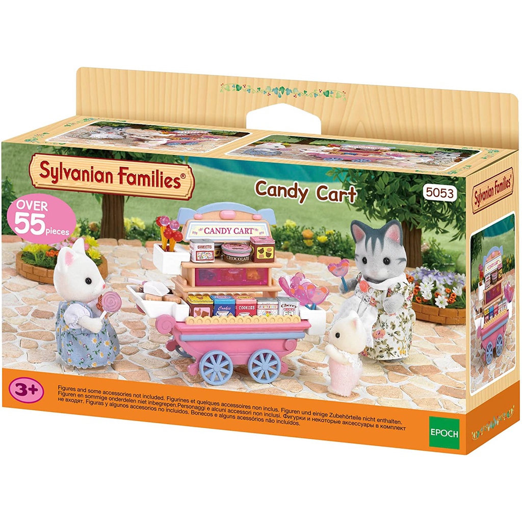 Đồ Chơi Sylvanian Families Xe Bán Kẹo Candy Cart