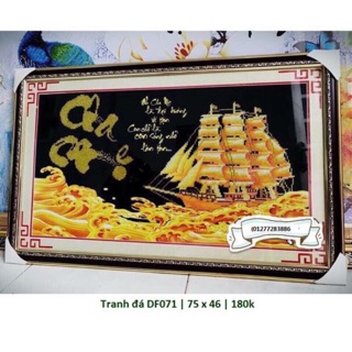 Tranh đính đá cha mẹ