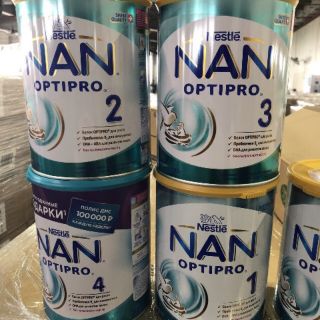 Sữa Nan Nga 800g số 1,2,3,4 nguyên thùng, date 2021