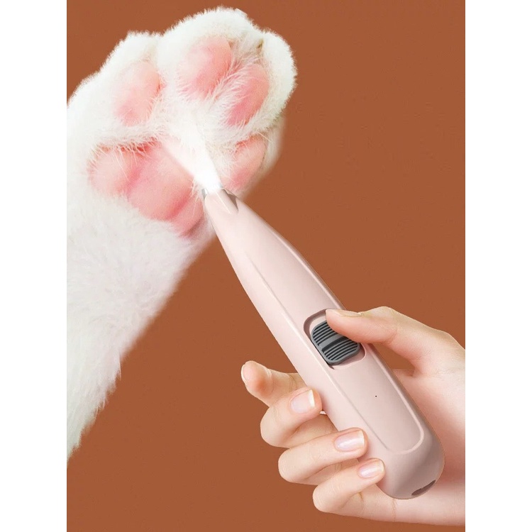 Tông đơ cạo bàn chân cho chó mèo Tông đơ cắt lông chân, tai, mắt chó mèo  Sản phẩm Full phụ kiện Pet-1989