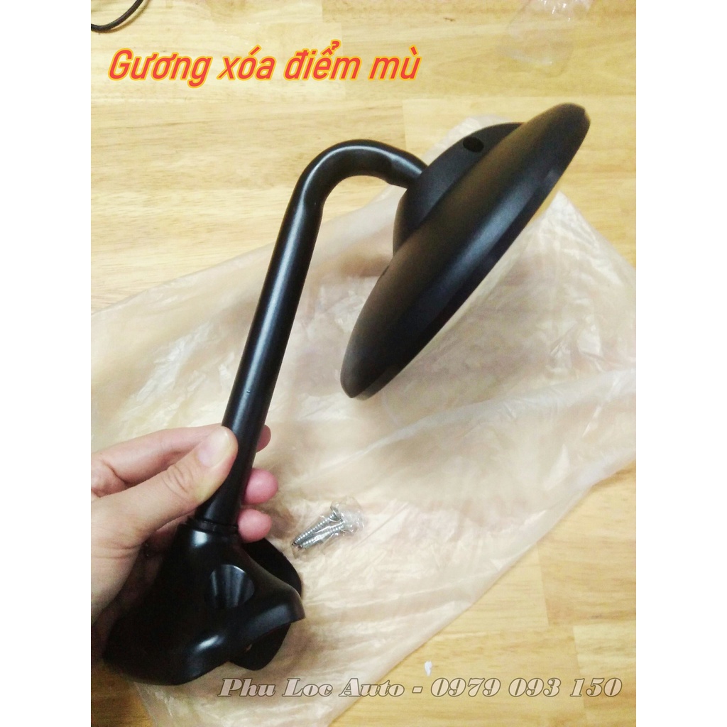Gương cầu lồi soi đầu xe tải xóa điểm mù
