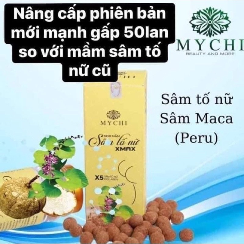 Kẹo Mầm Sâm Tố Nữ XMAX
