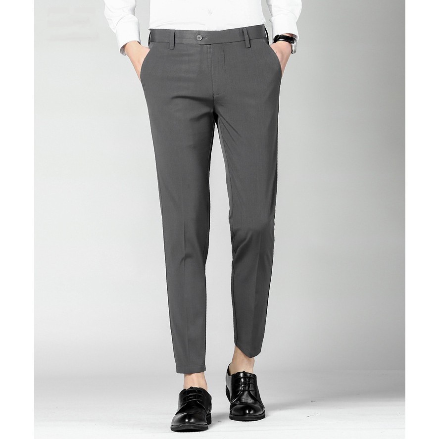 [VẢI TUYẾT MƯA ]Quần âu nam dáng slimfit, chuẩn thiết kế hàn quốc, cực tôn dáng, lịch sự, trẻ trung | BigBuy360 - bigbuy360.vn