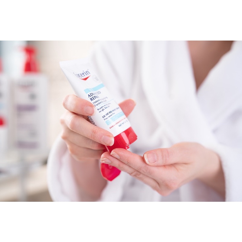 Kem Dưỡng Dành Cho Tay Khô Eucerin Advanced Repair Hair Cream 78g