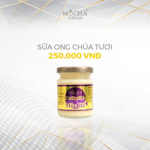 SỮA ONG CHÚA MỘC HÀ