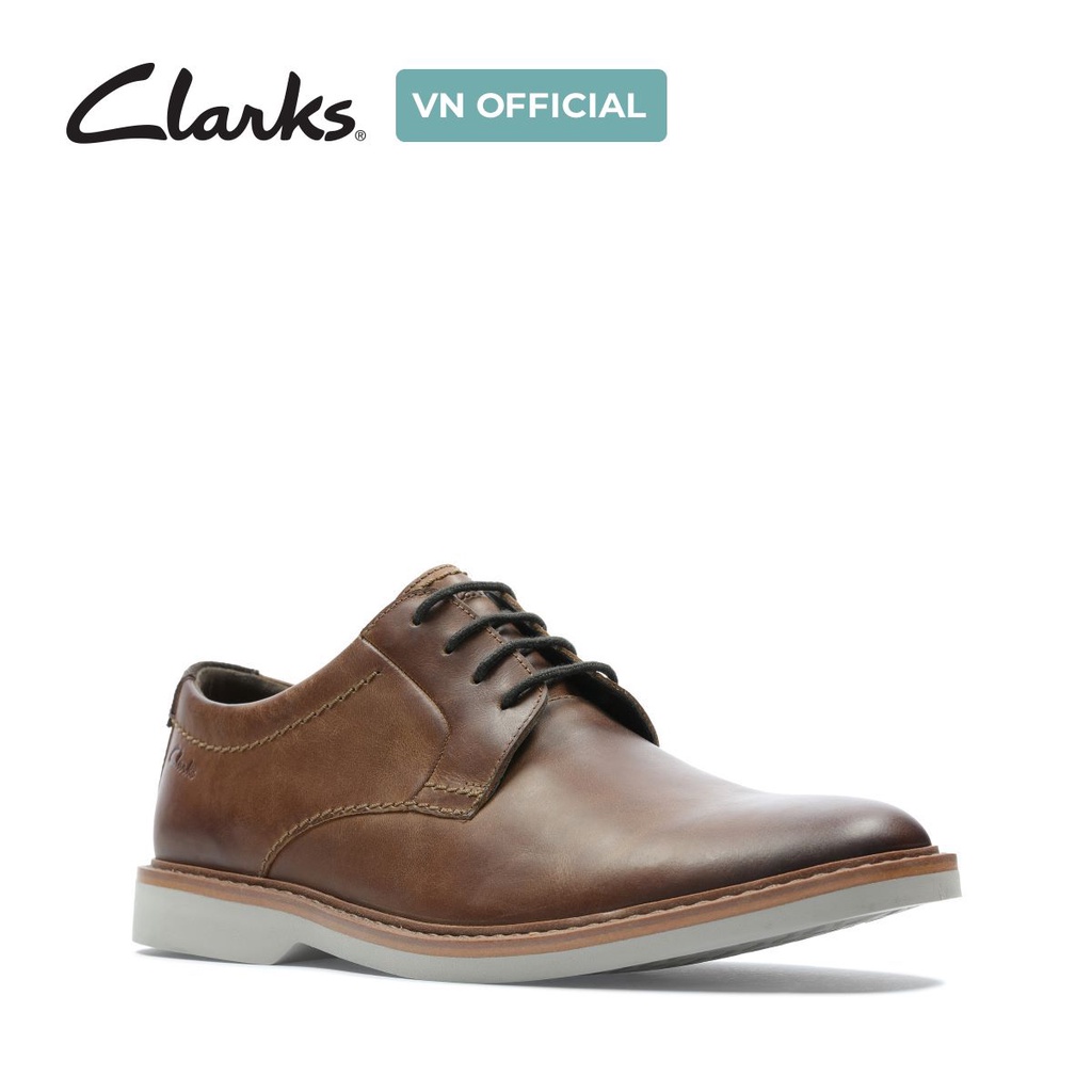 Giày Da Nam CLARKS Atticus LTLace màu nâu