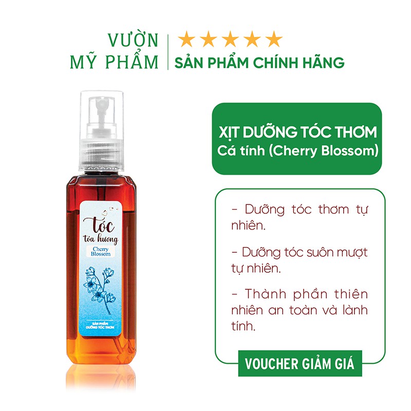 Dưỡng tóc Thơm "Tóc Tỏa Hương" - Sản phẩm dưỡng tóc thơm tự nhiên và suôn mượt