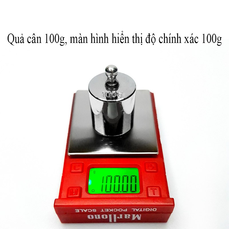 Cân Tiểu Ly Điện Tử Mini 600g 0.01 Manloro Cân Vàng Tl.t Chính Xác Cao ( Bảo Hành 1 Năm ) TBE Shop