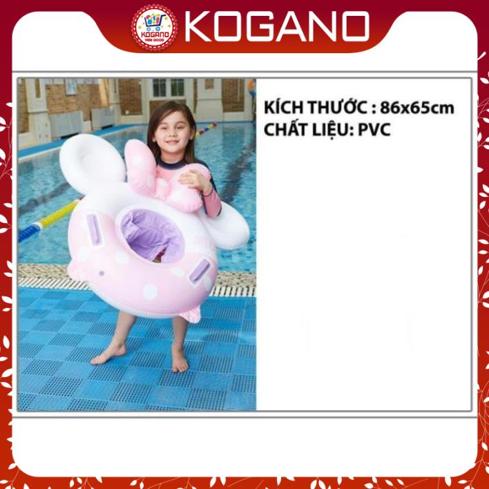 Phao Bơi Cho Bé KOGANO Phao Bơi Trẻ Em Xỏ Chân Chống Lật An Toàn Bơi Lội Họa Tiết Mickey SS-001188