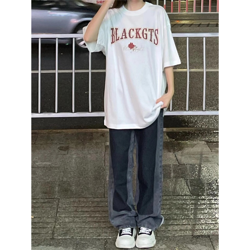 Hàng Mới Về Áo Thun Nữ Ngắn Tay In Hình Thời Trang Năng Động