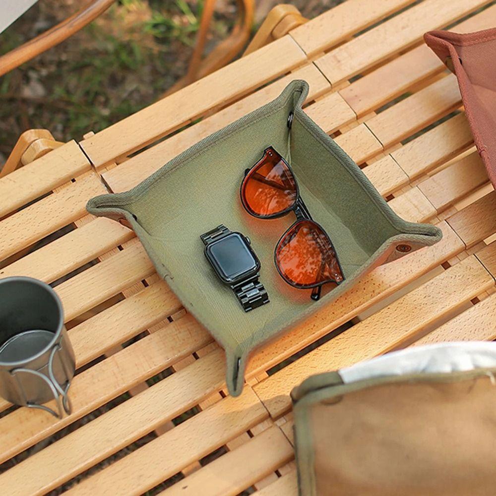 Hộp Đựng Đồ Dùng Cắm Trại Ngoài Trời Màu Đen Tiện Dụng