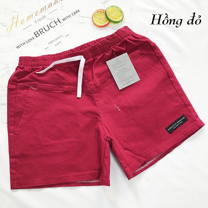 Quần đùi nữ từ 45kg-50kg Quần sọt vải kaki Lưng Thun - QU06 | BigBuy360 - bigbuy360.vn