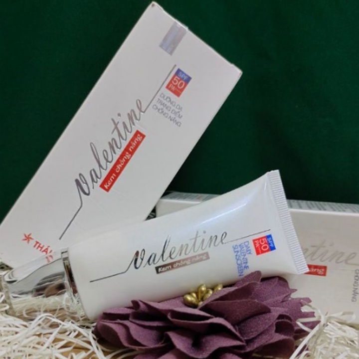 Kem Chống Nắng Valentine 30g Spf 50 Pa++++ Sản Phẩm Của Sao Thái Dương