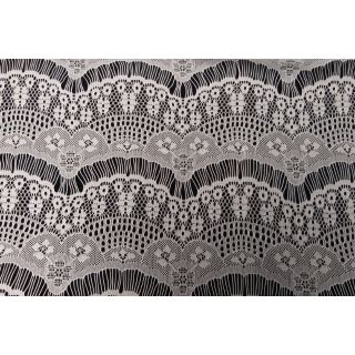 Vải ren mi màu trắng , khổ 1m4.(dài 60cm/20k