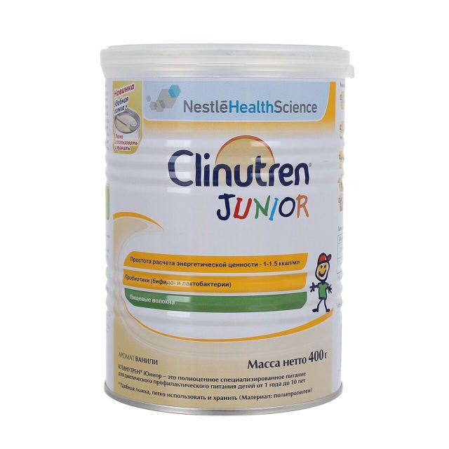 (Date t2.2023)Sữa bột Clinutren Junior hộp 400g cho bé từ 1 tuổi