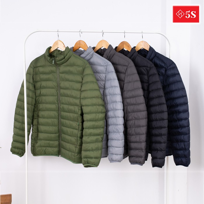 Áo Khoác Nam 5S (5 màu), Chần Bông Cao Cấp, Siêu Nhẹ, Siêu Ấm, Phom Ôm Trẻ Trung #8