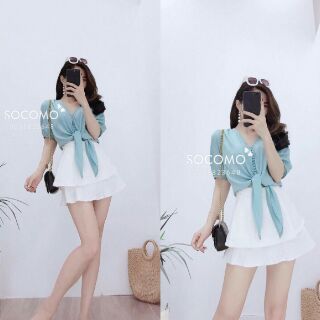 Áo lụa buộc vạt