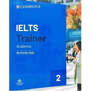 Ielts trainer 2 academic - in đen trắng - bìa màu - khổ a4