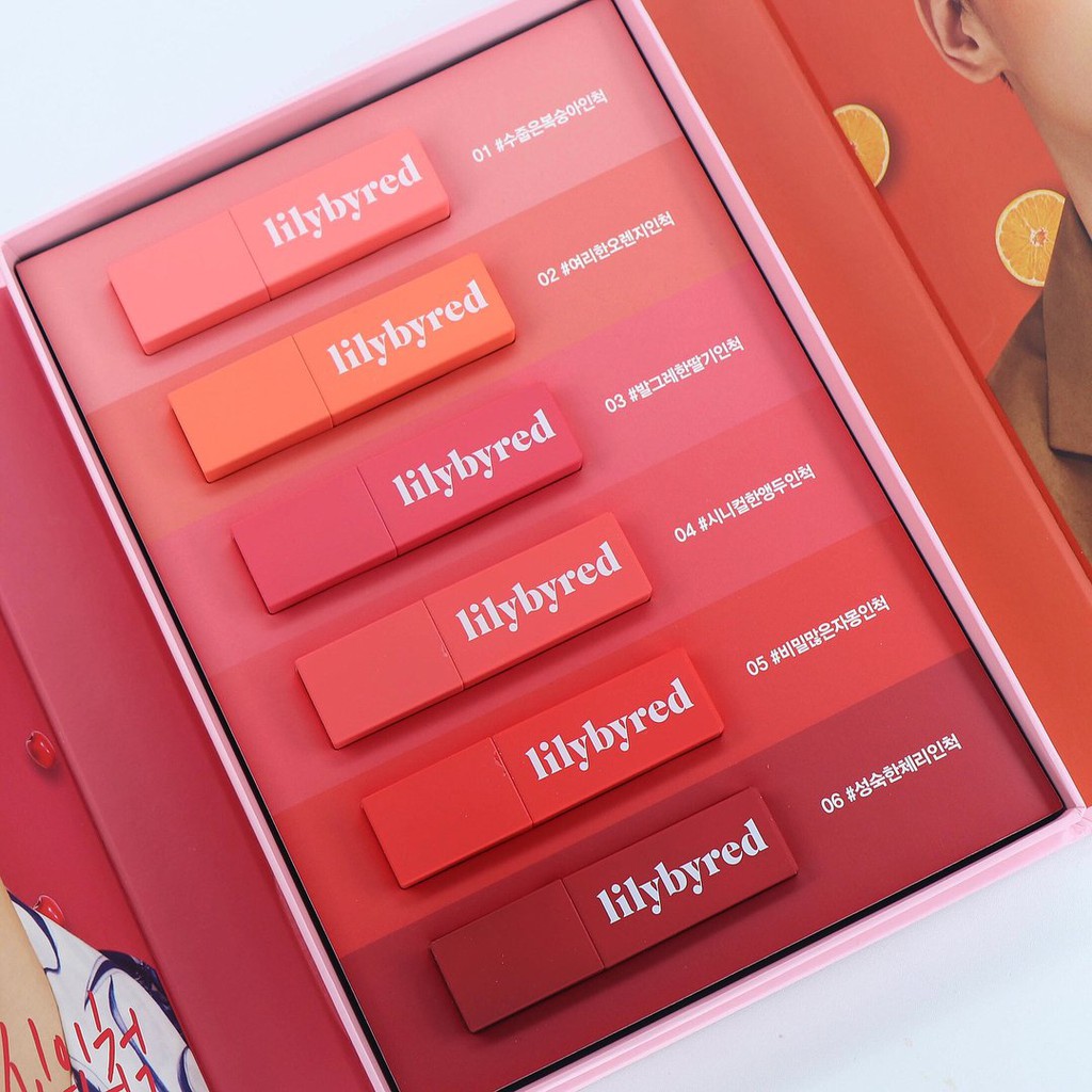  [CHÍNH HÃNG] SON LÌ SIÊU MỊN LILYBYRED BLOODY LIAR COATING TINT