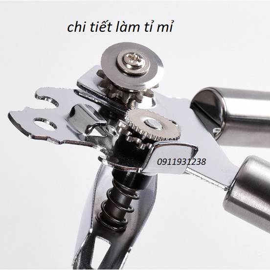 Dụng cụ mở nắp lon bia , đồ đóng lon đa năng (hàng chuẩn loại 1 inox xịn)