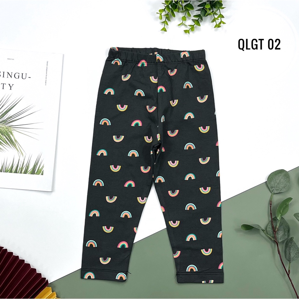 XẢ KHO LẺ SIZE - QUẦN LEGGING BÉ GÁI LITIBABY