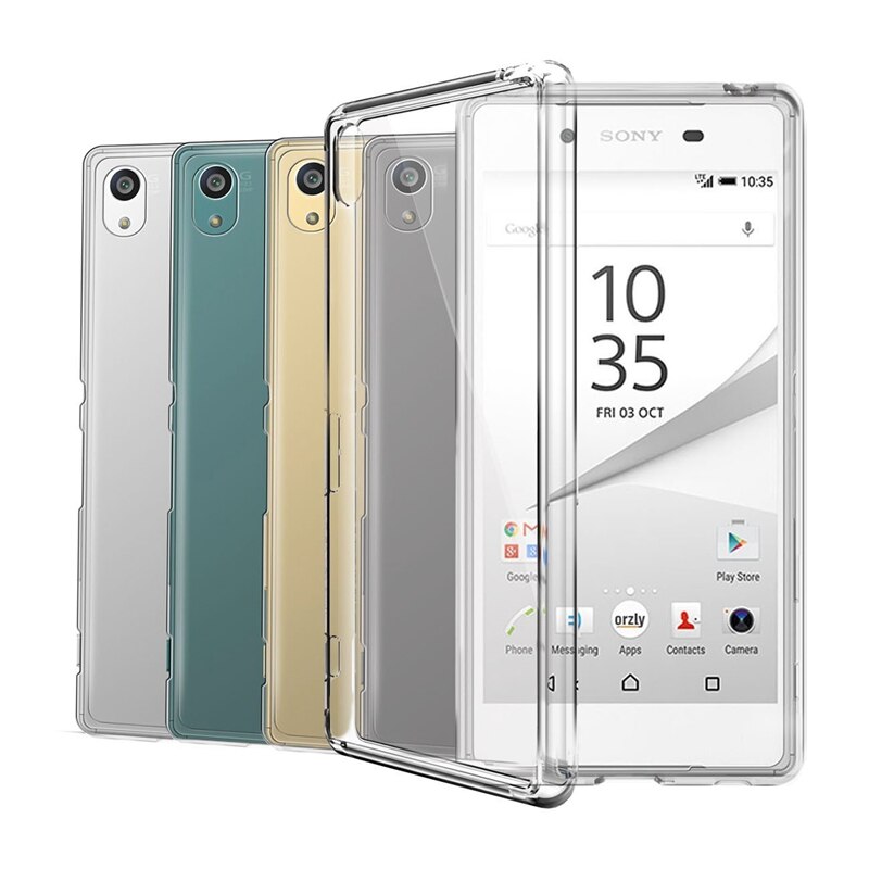 Ốp Lưng Mềm Trong Suốt Cho Sony Xperia Xz1 Xzs Z5 Compact Xa1 Ultra Plus X Xa Xz Xz Premium Plus L1 Z3