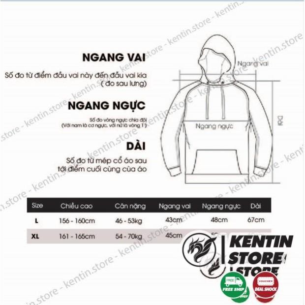 Áo khoác hoodie Chống Rét Cho Nam nữ Form rộng in hình WIND Chất Nỉ Unisex Có 4 Màu Ulzzang KENTIN | BigBuy360 - bigbuy360.vn