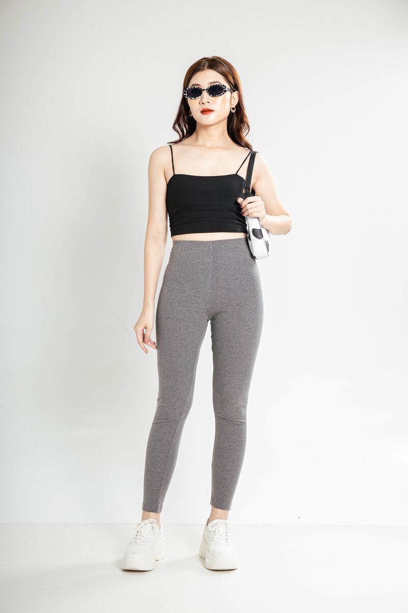 Quần legging cạp chun