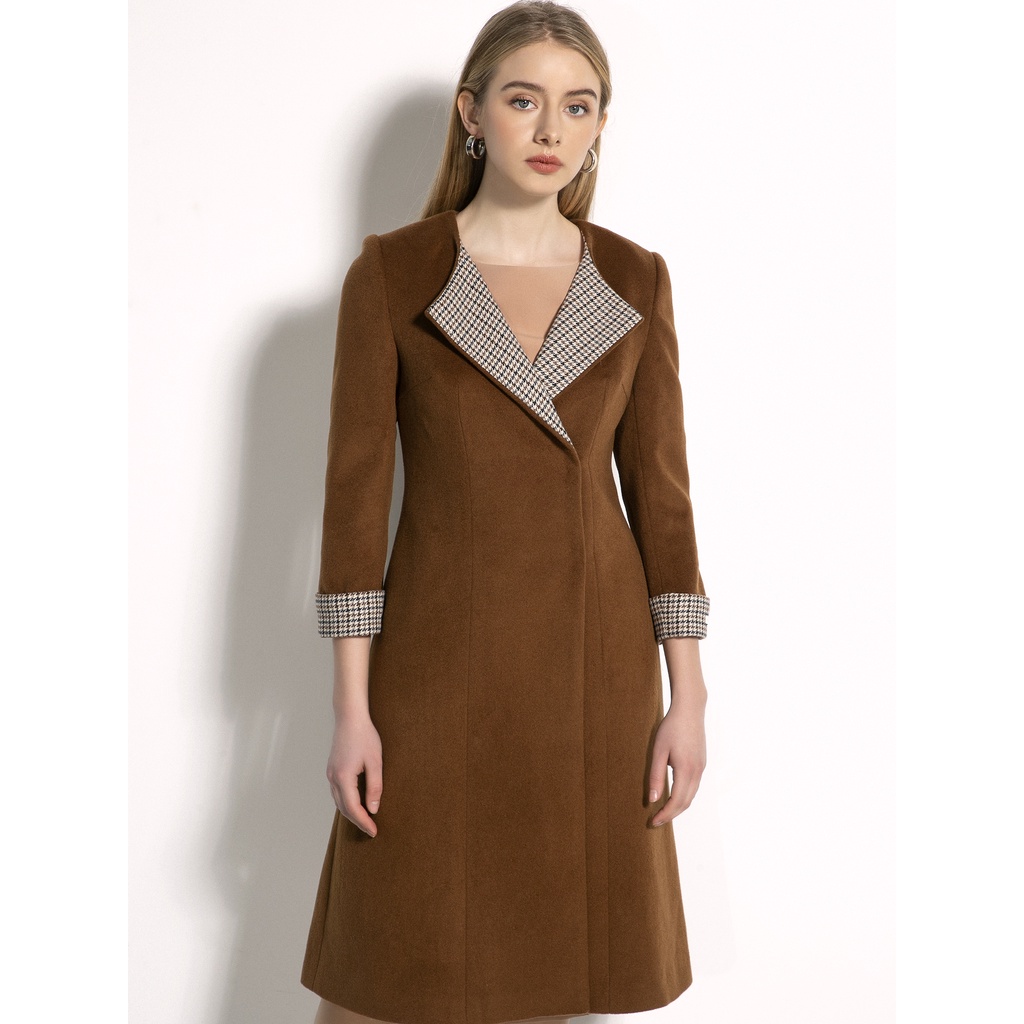 Áo khoác dạ dáng dài D.CHIC MS: 980192