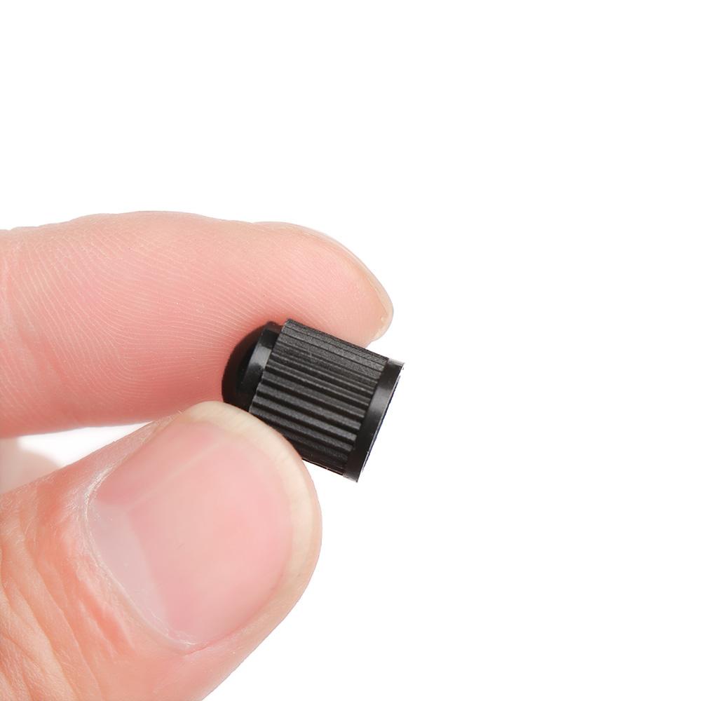 Set 100 Nắp Van Bánh Xe Hơi Bằng Nhựa Chất Lượng Cao