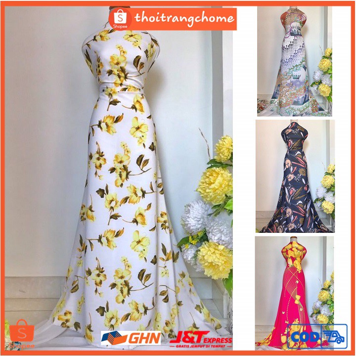 Một Mét Vải Voan Các Loại Giá Rẻ - Khổ 1m5 Chất Liệu Voan Chiffon, Voan Hàn, Voan Cát - May Áo Dài, Váy Đầm