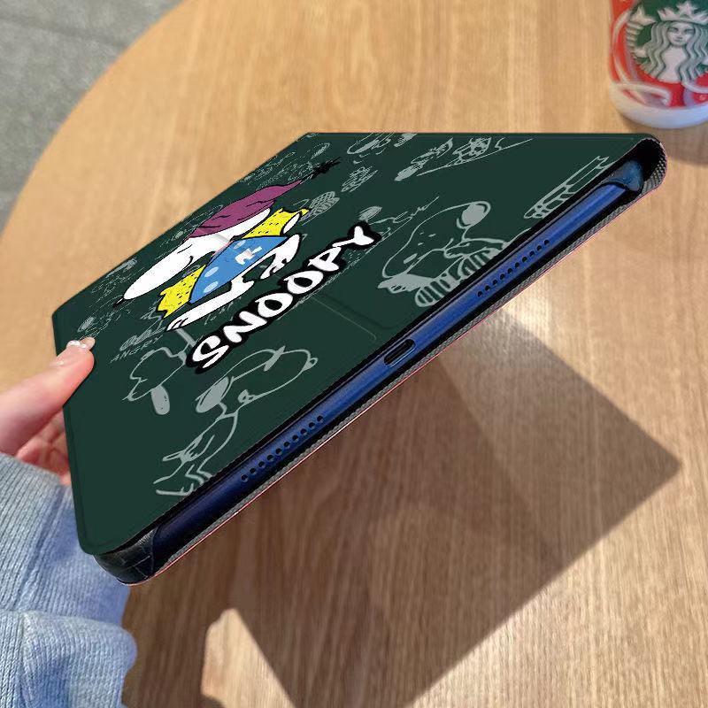 Ốp Máy Tính Bảng Họa Tiết Hoạt Hình for Snoopy Và Charlie Cho apple ipad air ipad mini 123456 Dễ Thương Bao Da Máy Tính Bảng Họa Tiết Đáng Yêu Cho ipad 10.2inch 9.7inch 11inch Ốp