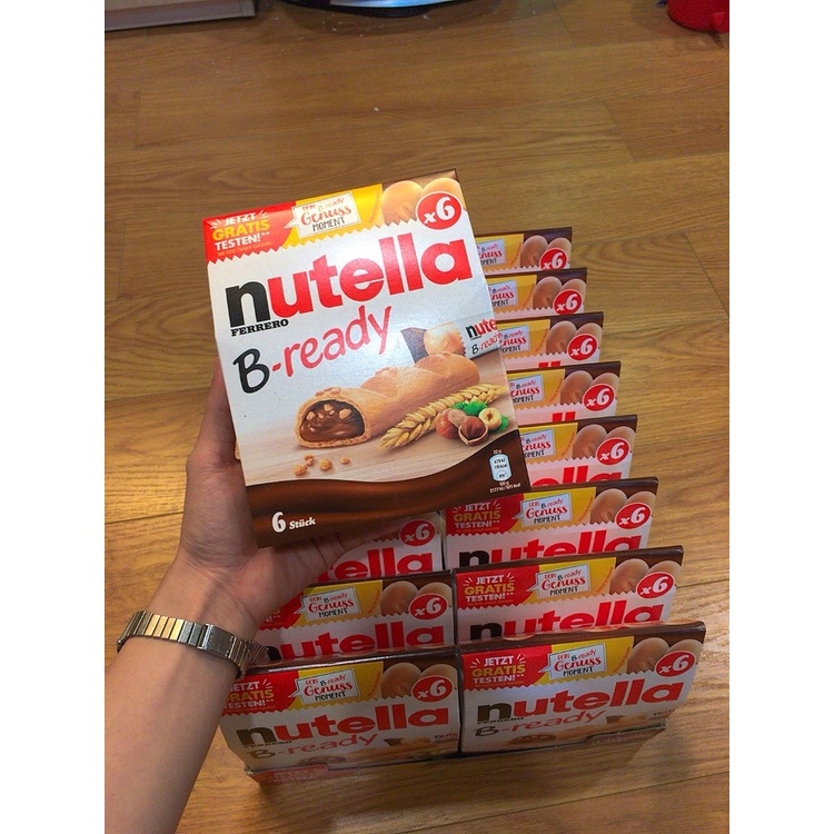 Bánh Mì Nhân Socola Nutella B-ready Đức 100g thumbnail