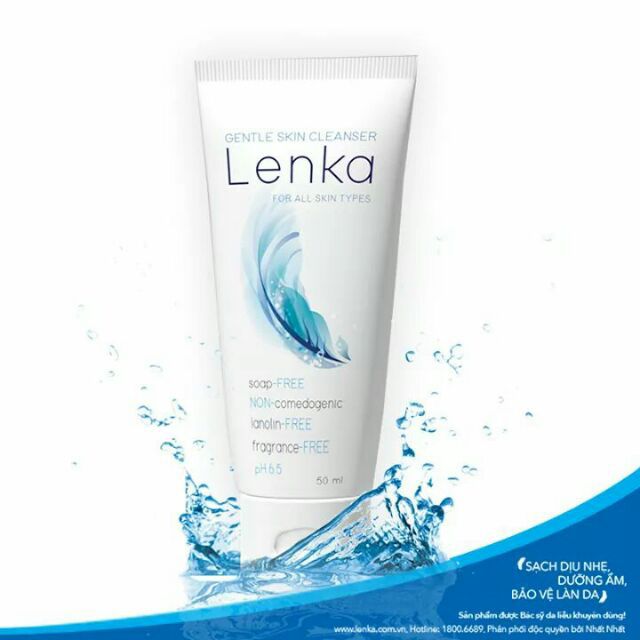 Sữa rửa mặt Lenka