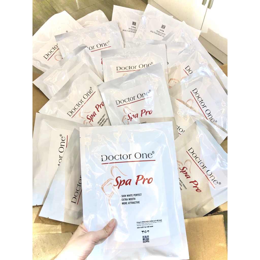 MUA 1 TẶNG 1 - Set Tắm Trắng Toàn Thân Chuyên Nghiệp Spa Pro Doctor One Tặng Kem Dưỡng Trắng Body  Da Cà chua xanh