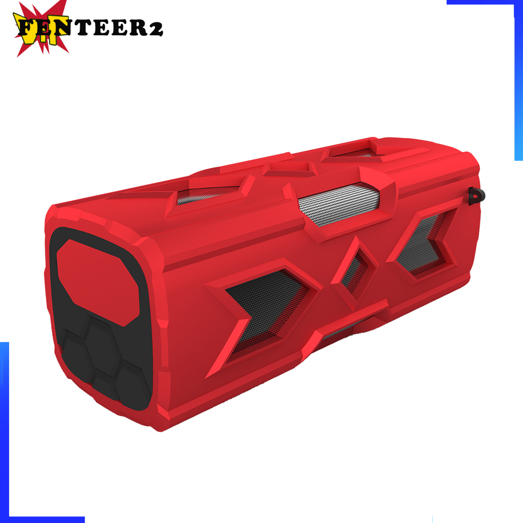(Fenteer2 3c) Loa Bluetooth Âm Thanh Stereo Pt-390 Red