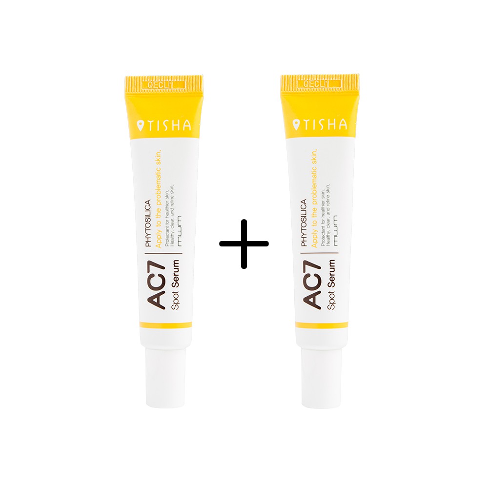 (Hàng Mới Về) Serum Trị Mụn Tisha Ac7 15ml 1 + 1