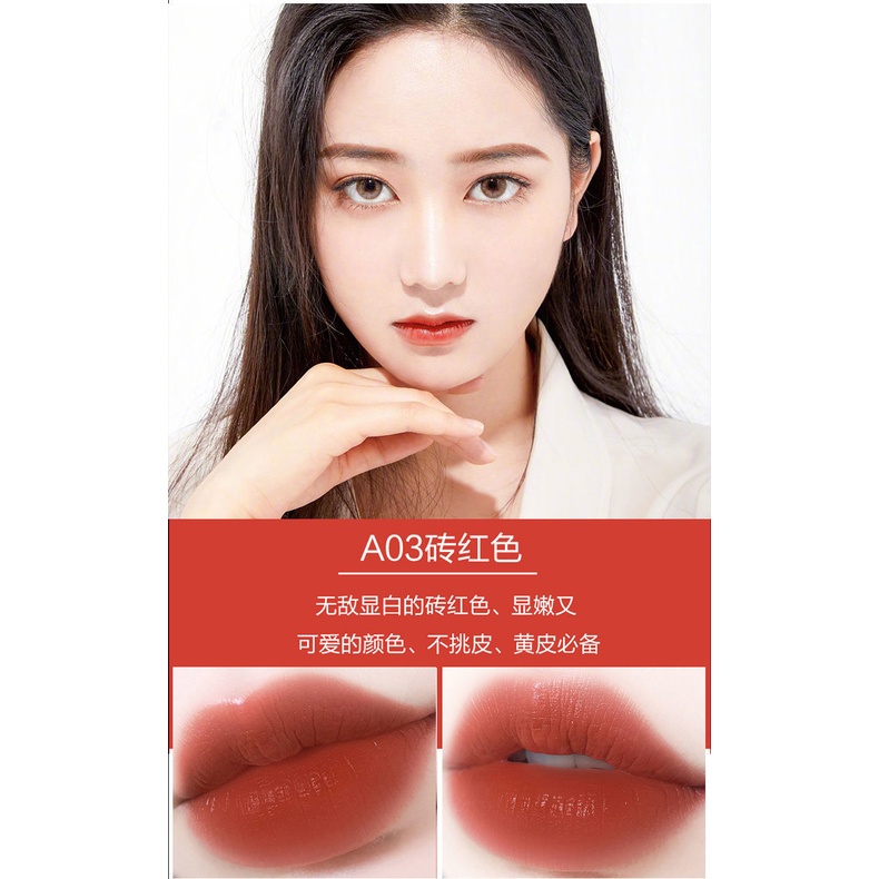 Son môi dưỡng ẩm chống thấm nước màu sắc thời trang