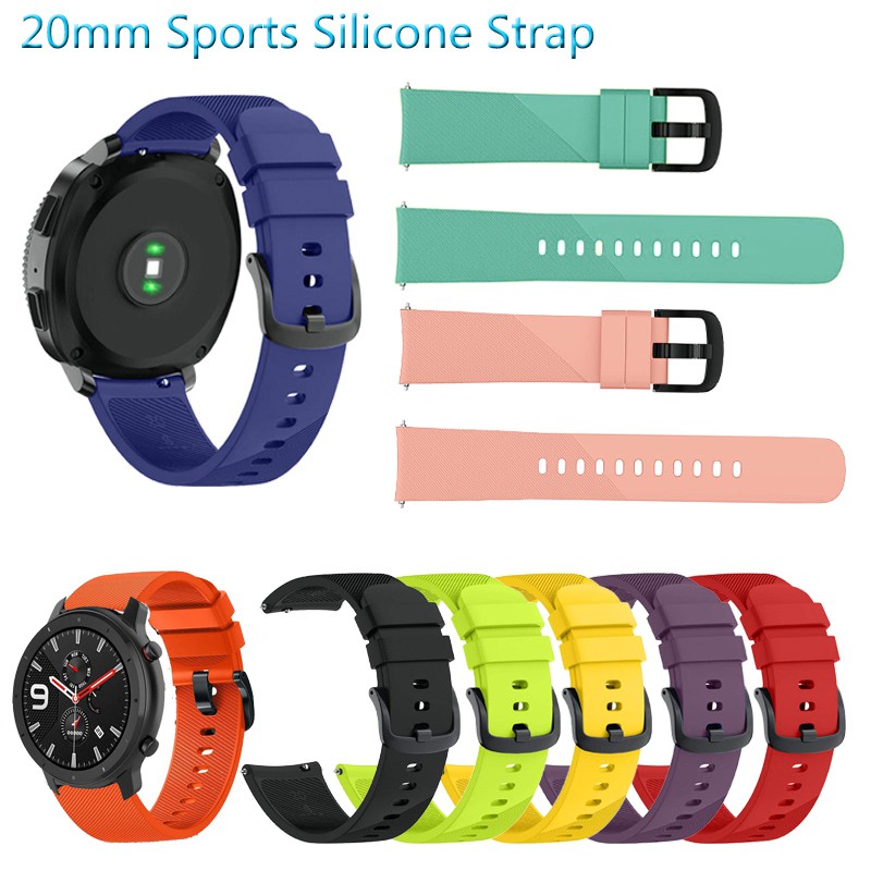 Dây Đeo Silicon Cho Đồng Hồ Thông Minh Huami Amazfit Gtr 42mm